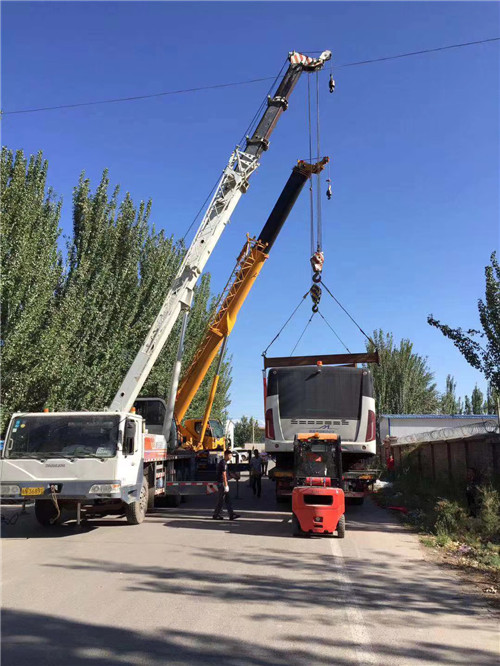 梨树县港口集装箱搬运案例